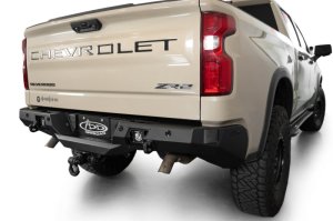 Chevrolet 1500 Bumper - Rear - Addictive Desert Designs - Stealth Fighter - Hammer Black - `22-`27 Chevrolet 1500 Bumper - Rear - Addictive Desert Designs - Stealth Fighter - Hammer Black - `22-`27